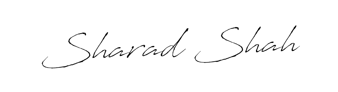 Use a signature maker to create a handwritten signature online. With this signature software, you can design (Antro_Vectra) your own signature for name Sharad Shah. Sharad Shah signature style 6 images and pictures png