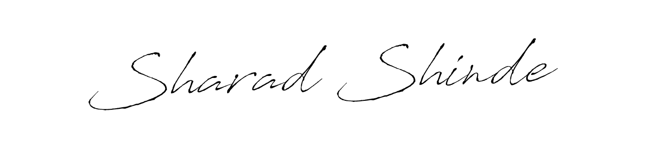 Sharad Shinde stylish signature style. Best Handwritten Sign (Antro_Vectra) for my name. Handwritten Signature Collection Ideas for my name Sharad Shinde. Sharad Shinde signature style 6 images and pictures png