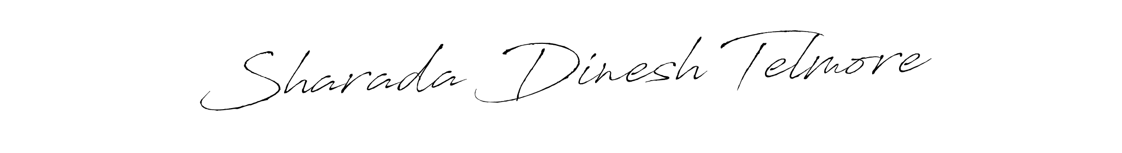 It looks lik you need a new signature style for name Sharada Dinesh Telmore. Design unique handwritten (Antro_Vectra) signature with our free signature maker in just a few clicks. Sharada Dinesh Telmore signature style 6 images and pictures png