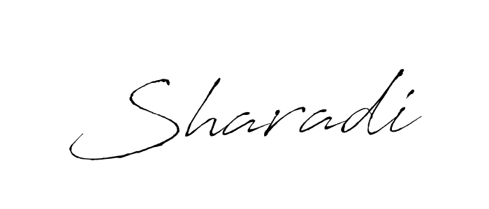 Use a signature maker to create a handwritten signature online. With this signature software, you can design (Antro_Vectra) your own signature for name Sharadi. Sharadi signature style 6 images and pictures png