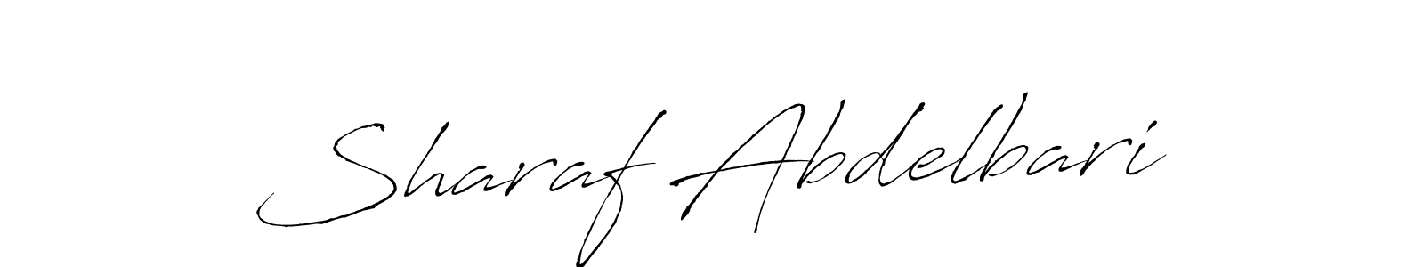 It looks lik you need a new signature style for name Sharaf Abdelbari. Design unique handwritten (Antro_Vectra) signature with our free signature maker in just a few clicks. Sharaf Abdelbari signature style 6 images and pictures png