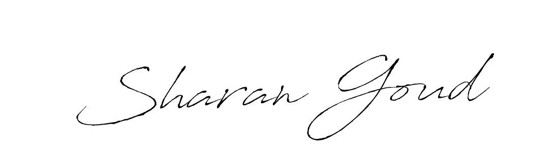 You should practise on your own different ways (Antro_Vectra) to write your name (Sharan Goud) in signature. don't let someone else do it for you. Sharan Goud signature style 6 images and pictures png