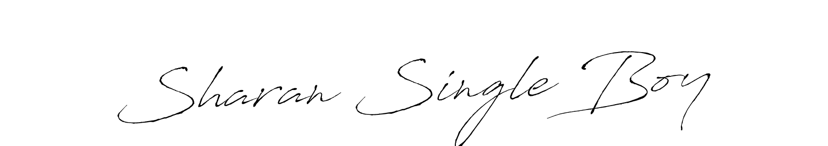 Similarly Antro_Vectra is the best handwritten signature design. Signature creator online .You can use it as an online autograph creator for name Sharan Single Boy. Sharan Single Boy signature style 6 images and pictures png