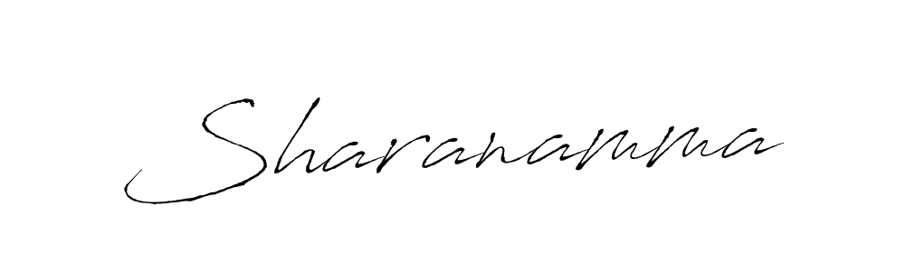 How to make Sharanamma signature? Antro_Vectra is a professional autograph style. Create handwritten signature for Sharanamma name. Sharanamma signature style 6 images and pictures png