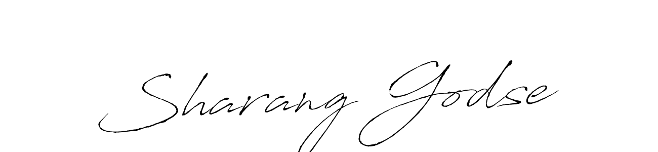 Create a beautiful signature design for name Sharang Godse. With this signature (Antro_Vectra) fonts, you can make a handwritten signature for free. Sharang Godse signature style 6 images and pictures png