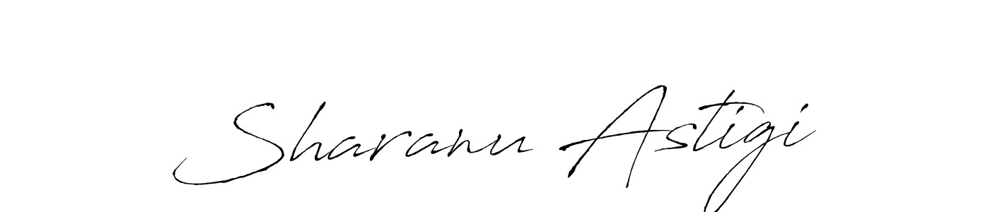 Design your own signature with our free online signature maker. With this signature software, you can create a handwritten (Antro_Vectra) signature for name Sharanu Astigi. Sharanu Astigi signature style 6 images and pictures png
