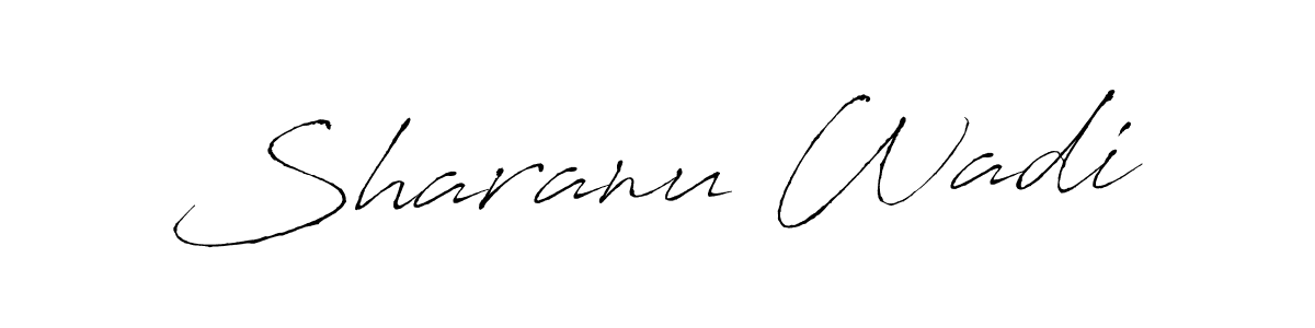 Also we have Sharanu Wadi name is the best signature style. Create professional handwritten signature collection using Antro_Vectra autograph style. Sharanu Wadi signature style 6 images and pictures png