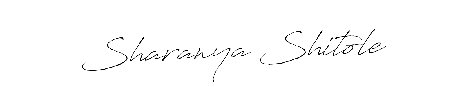 You should practise on your own different ways (Antro_Vectra) to write your name (Sharanya Shitole) in signature. don't let someone else do it for you. Sharanya Shitole signature style 6 images and pictures png