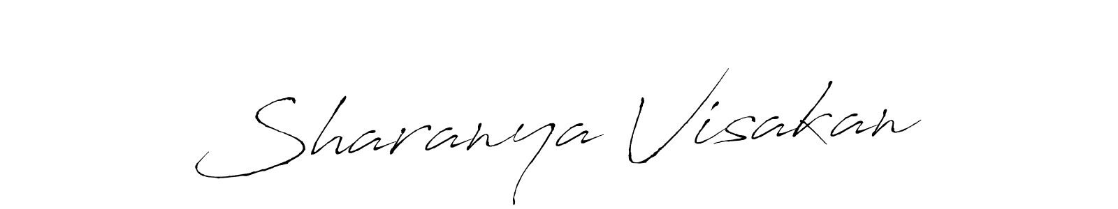 Sharanya Visakan stylish signature style. Best Handwritten Sign (Antro_Vectra) for my name. Handwritten Signature Collection Ideas for my name Sharanya Visakan. Sharanya Visakan signature style 6 images and pictures png
