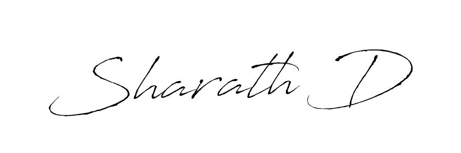 How to make Sharath D name signature. Use Antro_Vectra style for creating short signs online. This is the latest handwritten sign. Sharath D signature style 6 images and pictures png