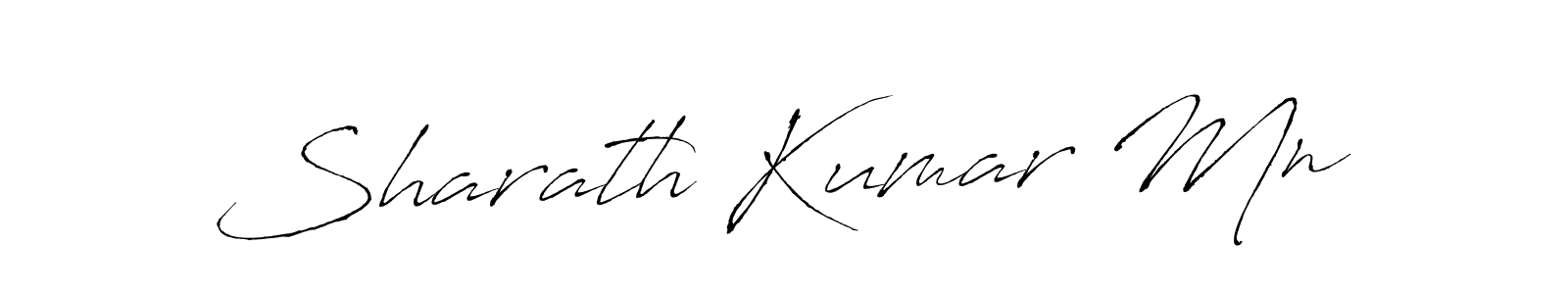 Use a signature maker to create a handwritten signature online. With this signature software, you can design (Antro_Vectra) your own signature for name Sharath Kumar Mn. Sharath Kumar Mn signature style 6 images and pictures png