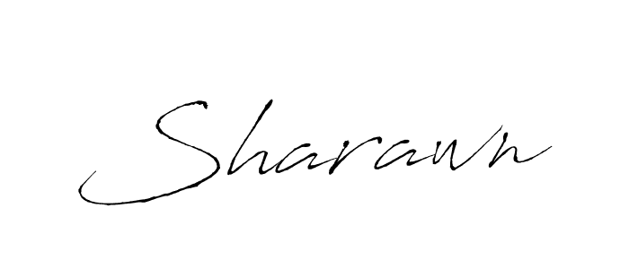 Make a beautiful signature design for name Sharawn. With this signature (Antro_Vectra) style, you can create a handwritten signature for free. Sharawn signature style 6 images and pictures png