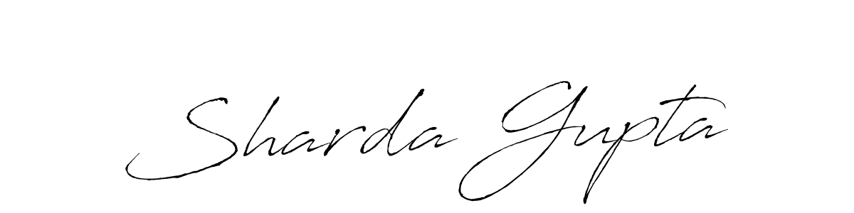 Make a beautiful signature design for name Sharda Gupta. Use this online signature maker to create a handwritten signature for free. Sharda Gupta signature style 6 images and pictures png