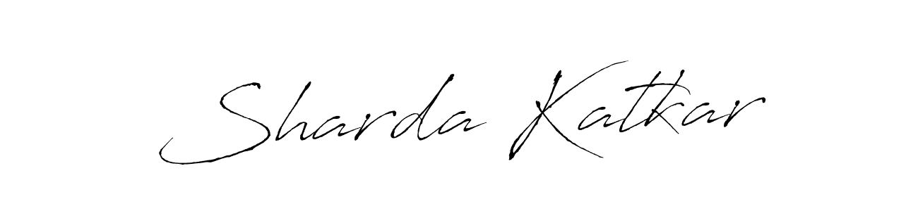 It looks lik you need a new signature style for name Sharda Katkar. Design unique handwritten (Antro_Vectra) signature with our free signature maker in just a few clicks. Sharda Katkar signature style 6 images and pictures png