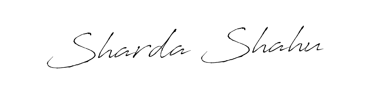 This is the best signature style for the Sharda Shahu name. Also you like these signature font (Antro_Vectra). Mix name signature. Sharda Shahu signature style 6 images and pictures png