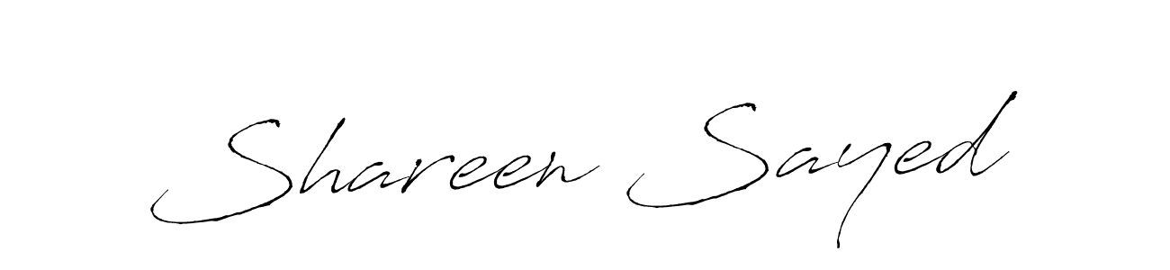 How to make Shareen Sayed name signature. Use Antro_Vectra style for creating short signs online. This is the latest handwritten sign. Shareen Sayed signature style 6 images and pictures png