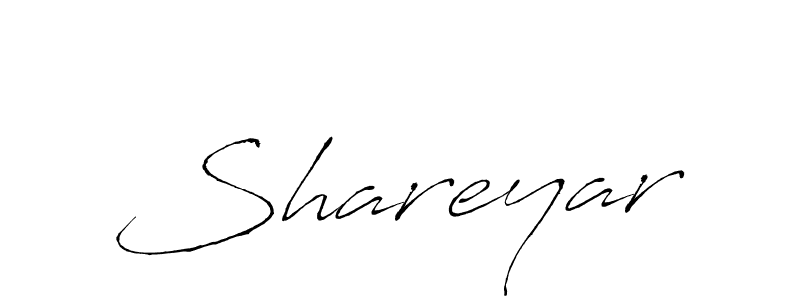 Design your own signature with our free online signature maker. With this signature software, you can create a handwritten (Antro_Vectra) signature for name Shareyar. Shareyar signature style 6 images and pictures png