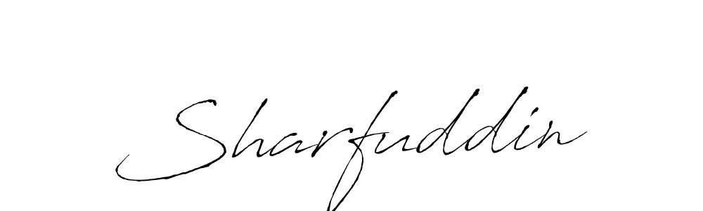 Make a beautiful signature design for name Sharfuddin. Use this online signature maker to create a handwritten signature for free. Sharfuddin signature style 6 images and pictures png