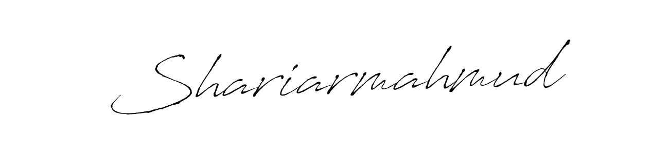 Design your own signature with our free online signature maker. With this signature software, you can create a handwritten (Antro_Vectra) signature for name Shariarmahmud. Shariarmahmud signature style 6 images and pictures png