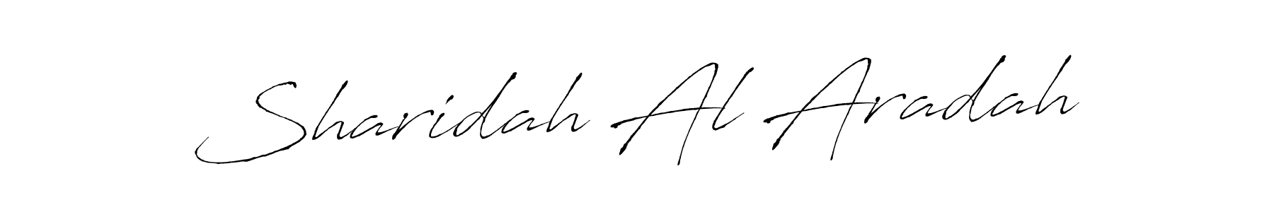 Make a beautiful signature design for name Sharidah Al Aradah. Use this online signature maker to create a handwritten signature for free. Sharidah Al Aradah signature style 6 images and pictures png