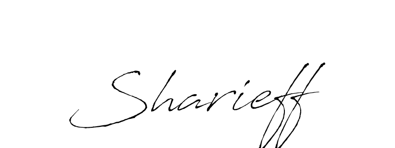 Sharieff stylish signature style. Best Handwritten Sign (Antro_Vectra) for my name. Handwritten Signature Collection Ideas for my name Sharieff. Sharieff signature style 6 images and pictures png