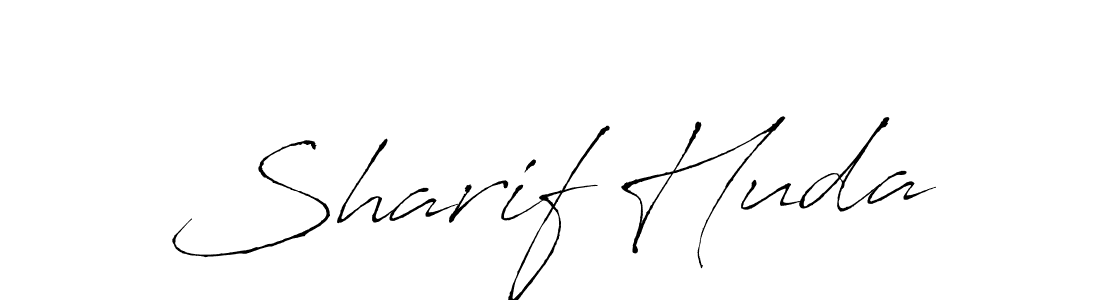 Also we have Sharif Huda name is the best signature style. Create professional handwritten signature collection using Antro_Vectra autograph style. Sharif Huda signature style 6 images and pictures png