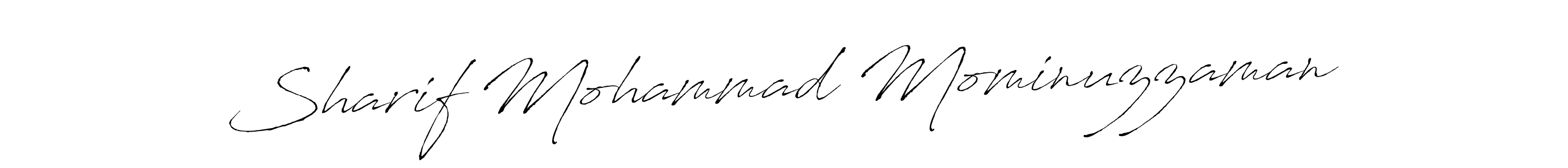 Sharif Mohammad Mominuzzaman stylish signature style. Best Handwritten Sign (Antro_Vectra) for my name. Handwritten Signature Collection Ideas for my name Sharif Mohammad Mominuzzaman. Sharif Mohammad Mominuzzaman signature style 6 images and pictures png