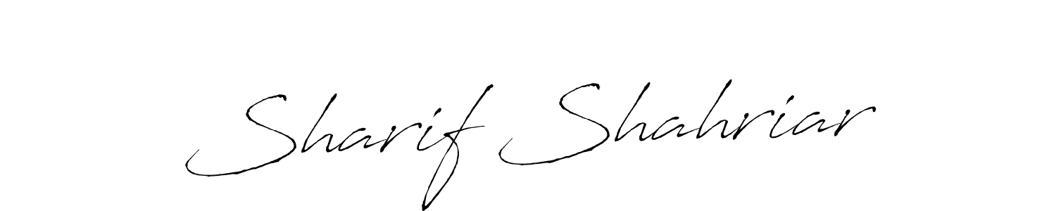 The best way (Antro_Vectra) to make a short signature is to pick only two or three words in your name. The name Sharif Shahriar include a total of six letters. For converting this name. Sharif Shahriar signature style 6 images and pictures png