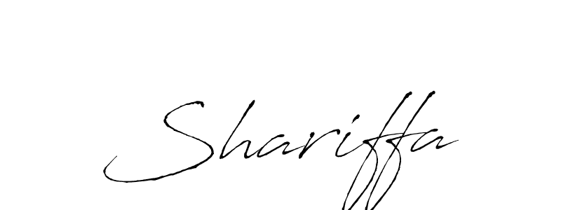 The best way (Antro_Vectra) to make a short signature is to pick only two or three words in your name. The name Shariffa include a total of six letters. For converting this name. Shariffa signature style 6 images and pictures png