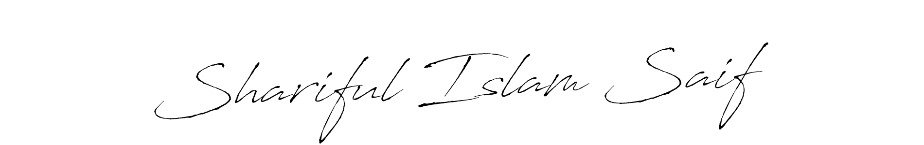 Shariful Islam Saif stylish signature style. Best Handwritten Sign (Antro_Vectra) for my name. Handwritten Signature Collection Ideas for my name Shariful Islam Saif. Shariful Islam Saif signature style 6 images and pictures png