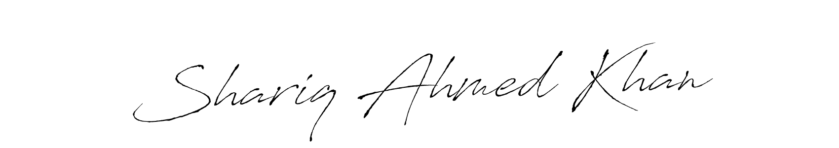 You can use this online signature creator to create a handwritten signature for the name Shariq Ahmed Khan. This is the best online autograph maker. Shariq Ahmed Khan signature style 6 images and pictures png