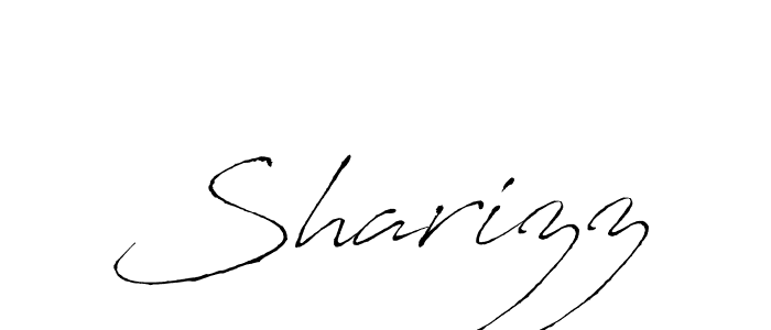 Once you've used our free online signature maker to create your best signature Antro_Vectra style, it's time to enjoy all of the benefits that Sharizz name signing documents. Sharizz signature style 6 images and pictures png