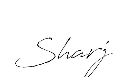 How to make Sharj signature? Antro_Vectra is a professional autograph style. Create handwritten signature for Sharj name. Sharj signature style 6 images and pictures png