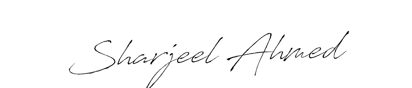 You should practise on your own different ways (Antro_Vectra) to write your name (Sharjeel Ahmed) in signature. don't let someone else do it for you. Sharjeel Ahmed signature style 6 images and pictures png