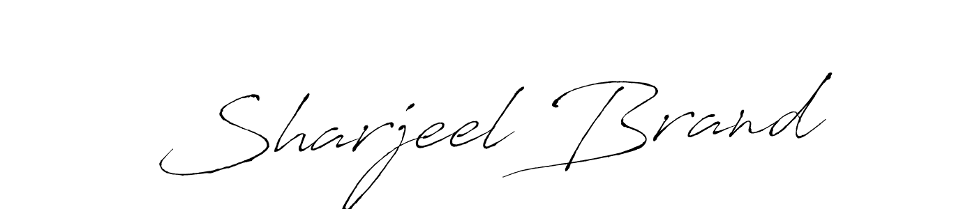 You should practise on your own different ways (Antro_Vectra) to write your name (Sharjeel Brand) in signature. don't let someone else do it for you. Sharjeel Brand signature style 6 images and pictures png