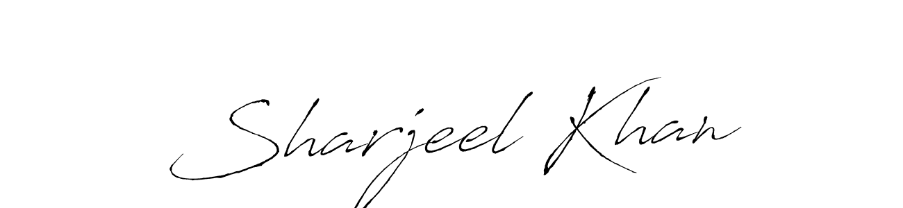 You should practise on your own different ways (Antro_Vectra) to write your name (Sharjeel Khan) in signature. don't let someone else do it for you. Sharjeel Khan signature style 6 images and pictures png