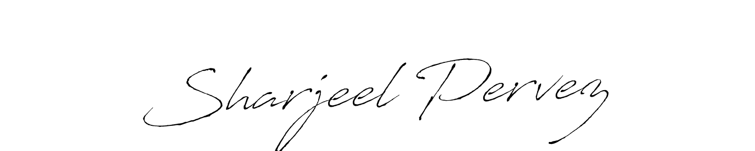 Similarly Antro_Vectra is the best handwritten signature design. Signature creator online .You can use it as an online autograph creator for name Sharjeel Pervez. Sharjeel Pervez signature style 6 images and pictures png