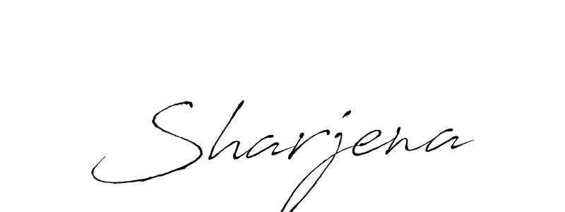 Sharjena stylish signature style. Best Handwritten Sign (Antro_Vectra) for my name. Handwritten Signature Collection Ideas for my name Sharjena. Sharjena signature style 6 images and pictures png