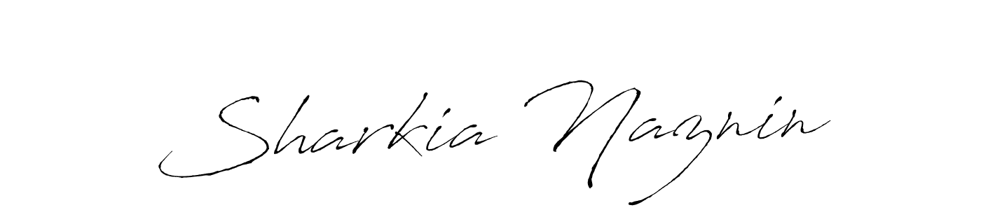This is the best signature style for the Sharkia Naznin name. Also you like these signature font (Antro_Vectra). Mix name signature. Sharkia Naznin signature style 6 images and pictures png