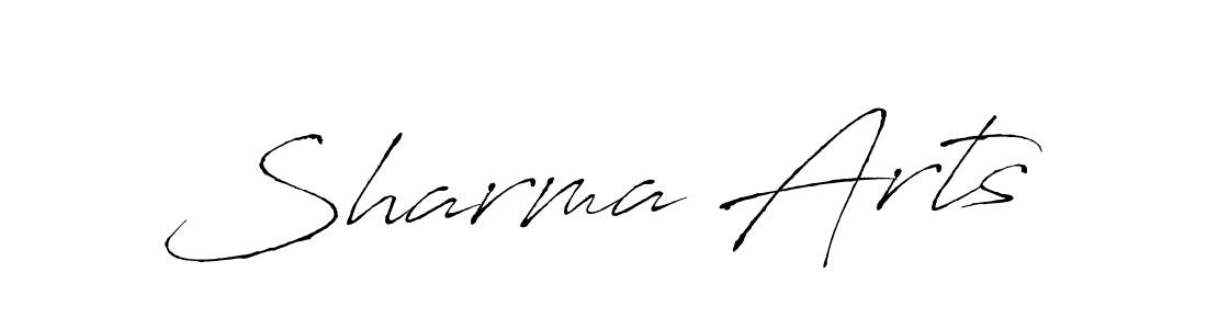 Also we have Sharma Arts name is the best signature style. Create professional handwritten signature collection using Antro_Vectra autograph style. Sharma Arts signature style 6 images and pictures png