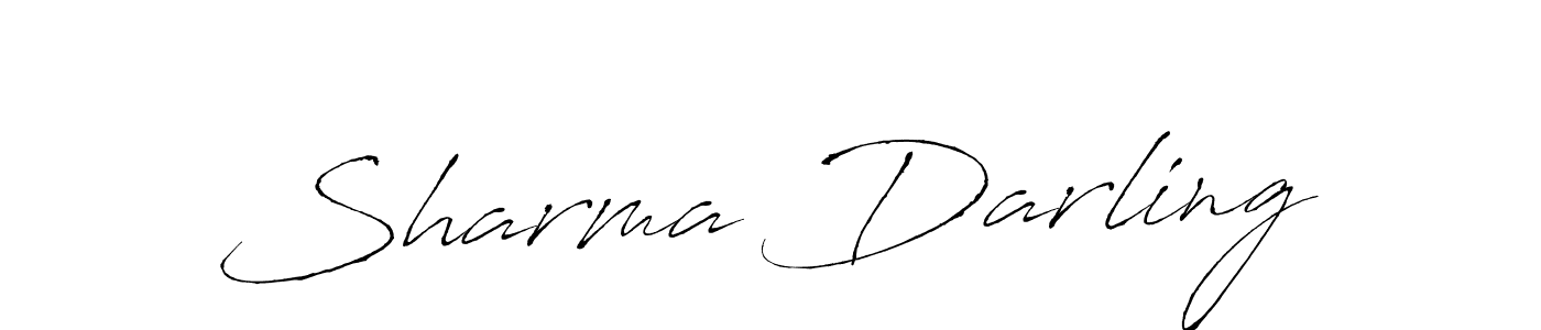 Also we have Sharma Darling name is the best signature style. Create professional handwritten signature collection using Antro_Vectra autograph style. Sharma Darling signature style 6 images and pictures png