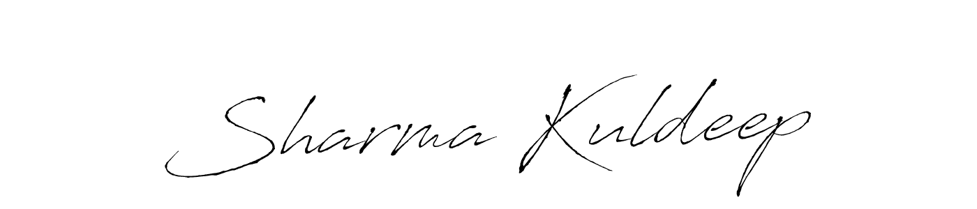 Use a signature maker to create a handwritten signature online. With this signature software, you can design (Antro_Vectra) your own signature for name Sharma Kuldeep. Sharma Kuldeep signature style 6 images and pictures png