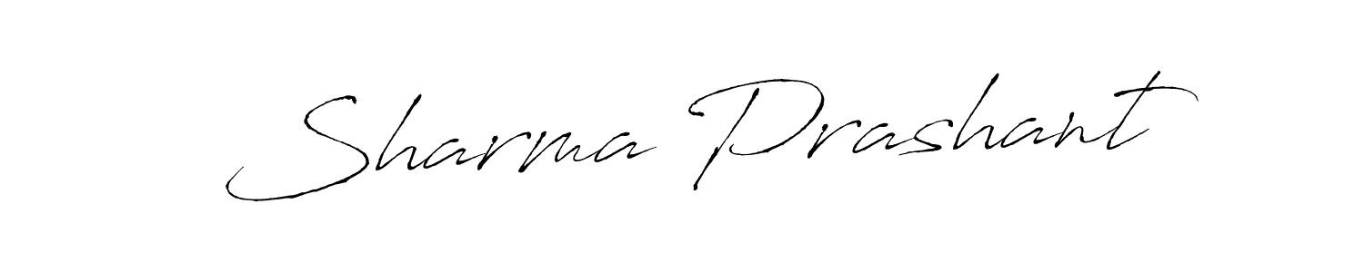 Similarly Antro_Vectra is the best handwritten signature design. Signature creator online .You can use it as an online autograph creator for name Sharma Prashant. Sharma Prashant signature style 6 images and pictures png