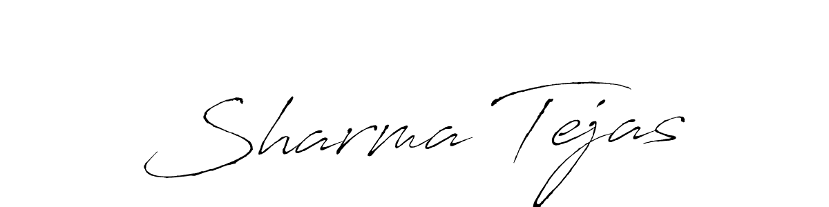 Also we have Sharma Tejas name is the best signature style. Create professional handwritten signature collection using Antro_Vectra autograph style. Sharma Tejas signature style 6 images and pictures png