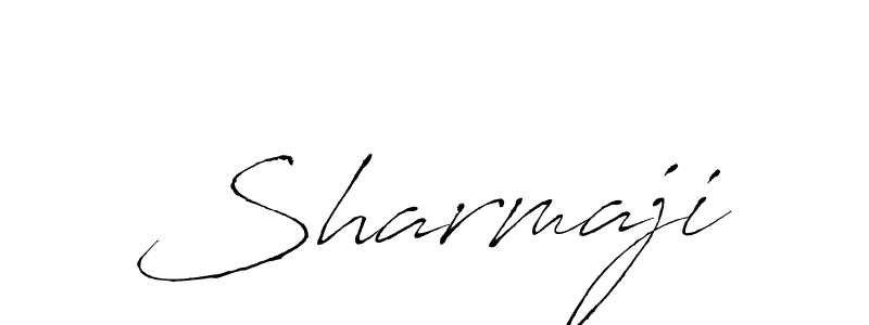 Sharmaji stylish signature style. Best Handwritten Sign (Antro_Vectra) for my name. Handwritten Signature Collection Ideas for my name Sharmaji. Sharmaji signature style 6 images and pictures png