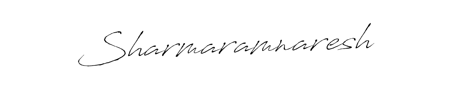 How to make Sharmaramnaresh signature? Antro_Vectra is a professional autograph style. Create handwritten signature for Sharmaramnaresh name. Sharmaramnaresh signature style 6 images and pictures png