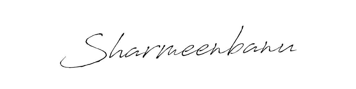 Create a beautiful signature design for name Sharmeenbanu. With this signature (Antro_Vectra) fonts, you can make a handwritten signature for free. Sharmeenbanu signature style 6 images and pictures png