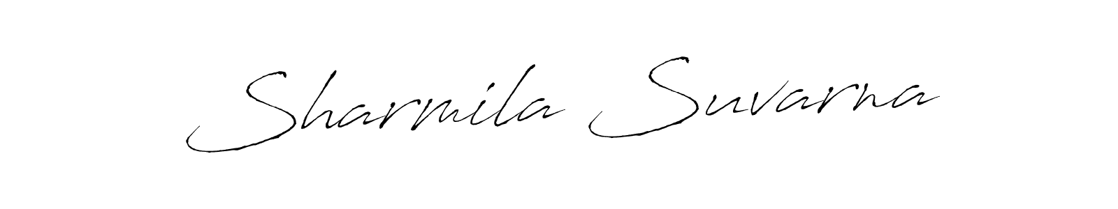 Design your own signature with our free online signature maker. With this signature software, you can create a handwritten (Antro_Vectra) signature for name Sharmila Suvarna. Sharmila Suvarna signature style 6 images and pictures png
