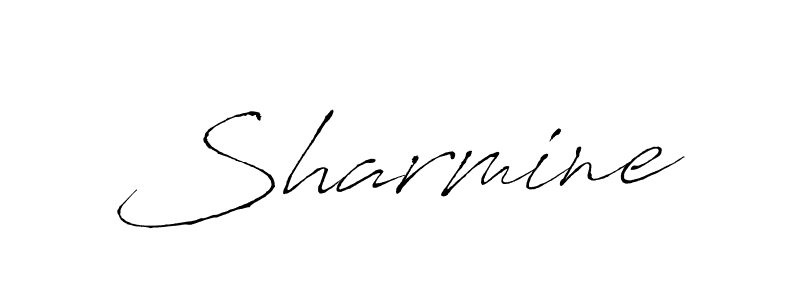 Once you've used our free online signature maker to create your best signature Antro_Vectra style, it's time to enjoy all of the benefits that Sharmine name signing documents. Sharmine signature style 6 images and pictures png