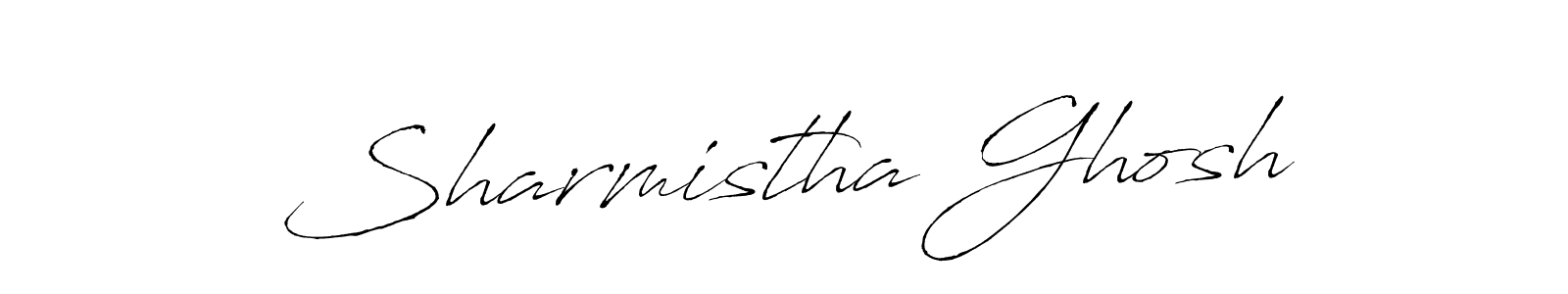 It looks lik you need a new signature style for name Sharmistha Ghosh. Design unique handwritten (Antro_Vectra) signature with our free signature maker in just a few clicks. Sharmistha Ghosh signature style 6 images and pictures png